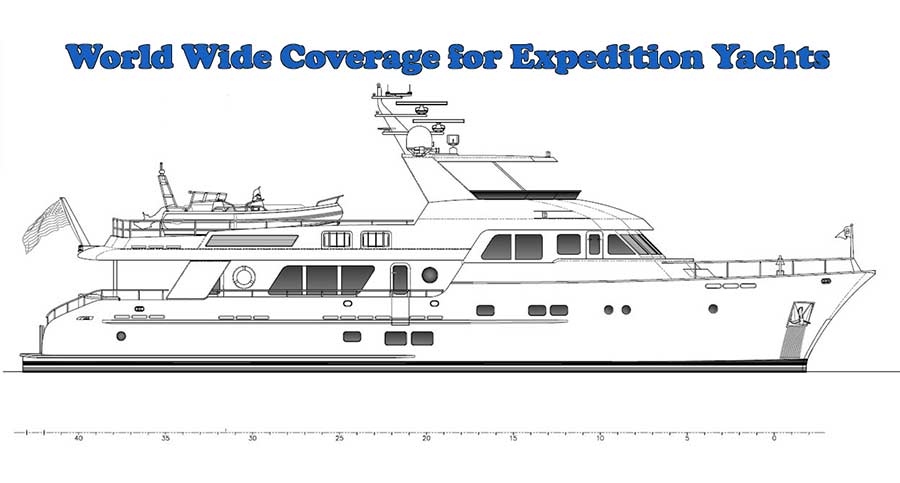 Expedition Yachts Insurance World Wide Coverage